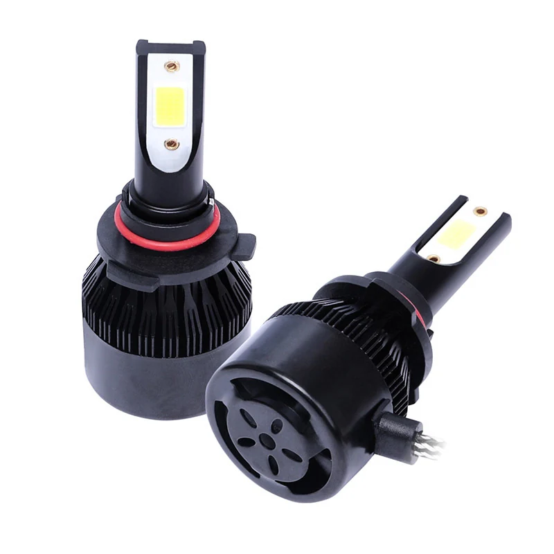 C6 LED headlight bulbs — selected configuration